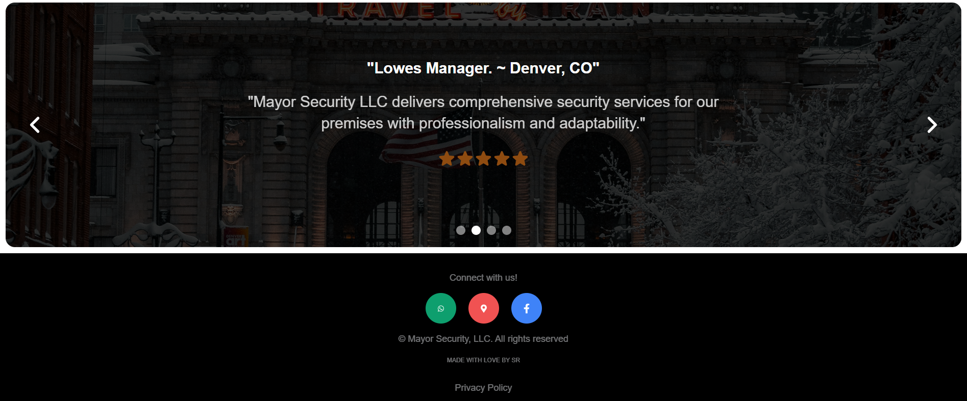 Mayor Security LLC project